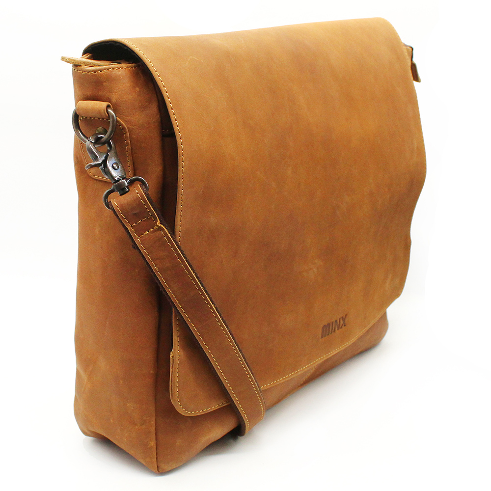 Tahiti Leather Laptop Bag - Image 9