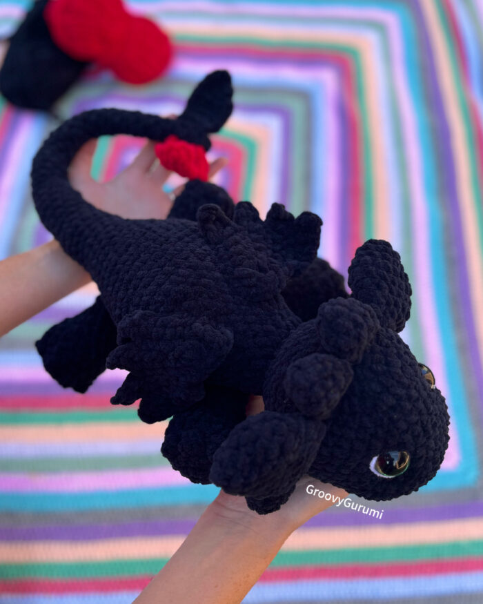Dragon Crochet Plushie - Image 2