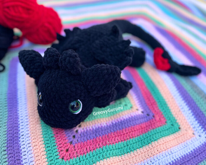 Dragon Crochet Plushie - Image 3