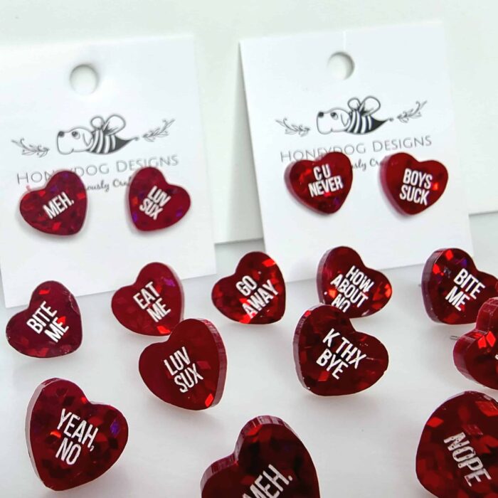 Valentine Convo Studs - Image 4