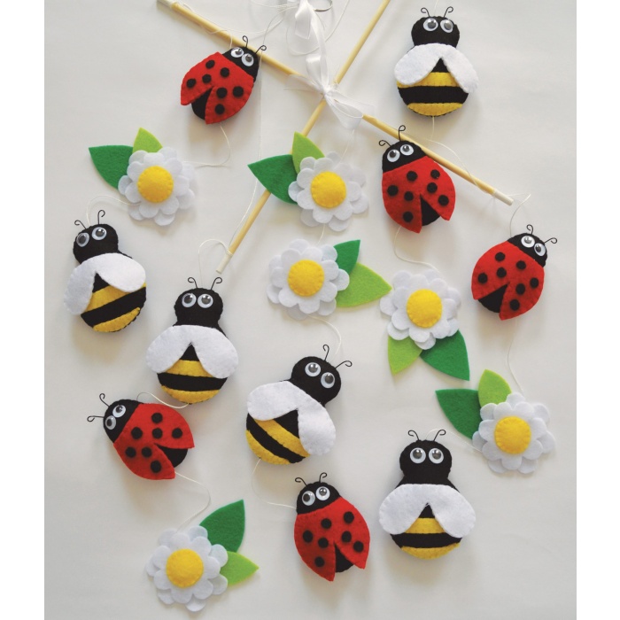 Baby Mobile – Spring Garden - Image 2
