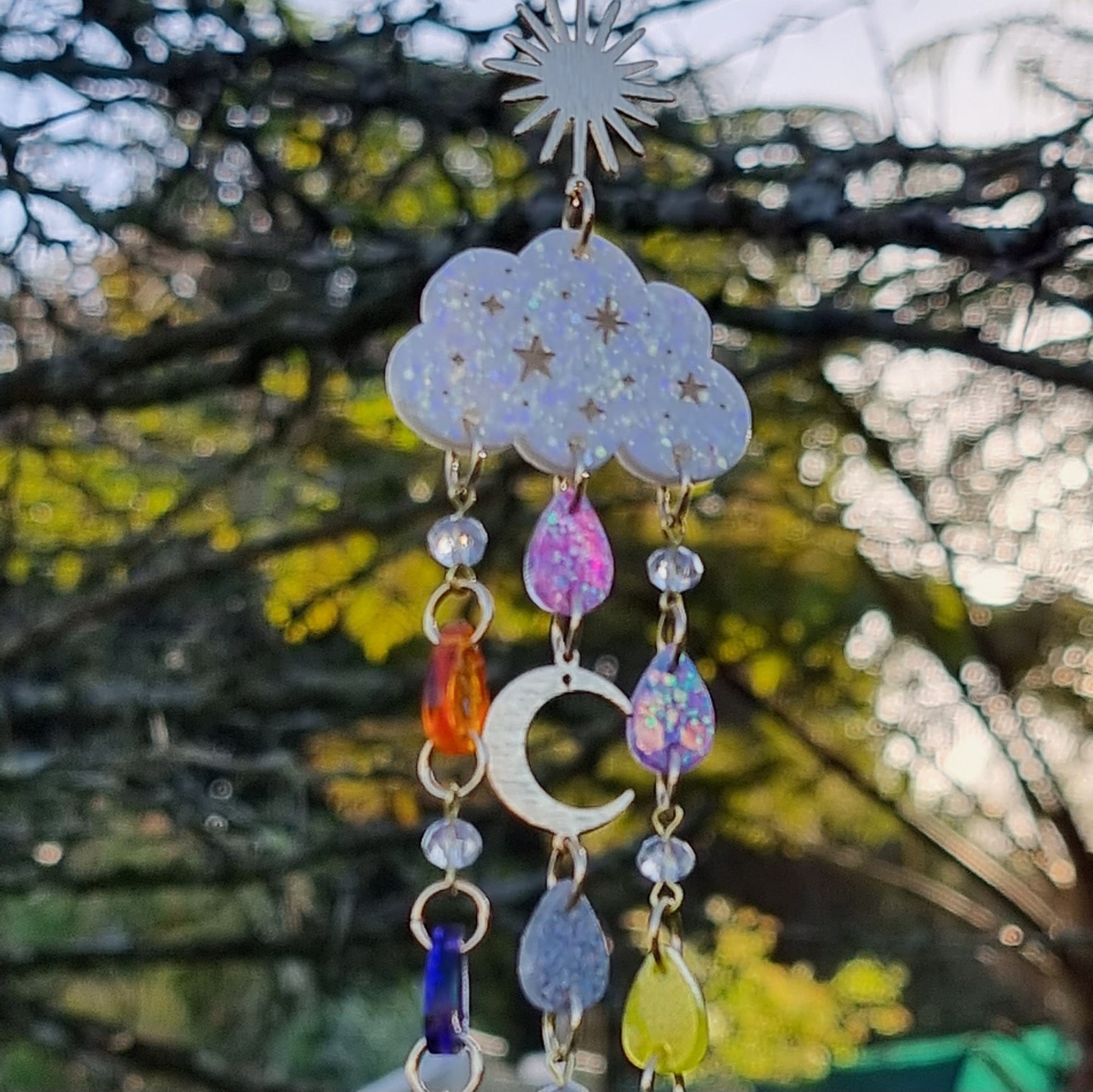 Sun Moon and Stars Sun Catcher - Image 9