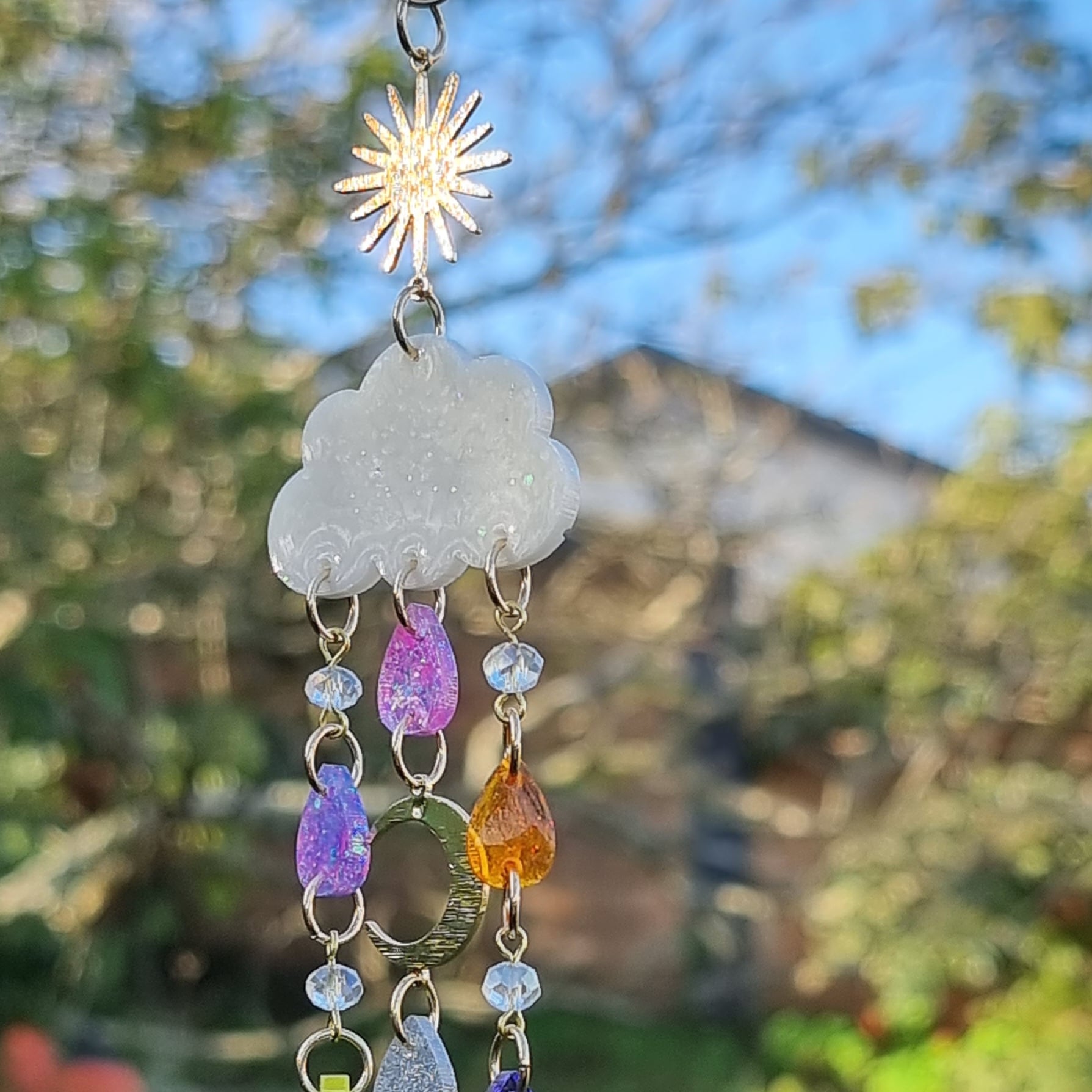 Sun Moon and Stars Sun Catcher - Image 5