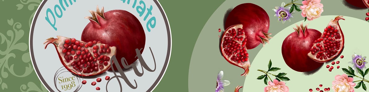 Pomme Granate Art