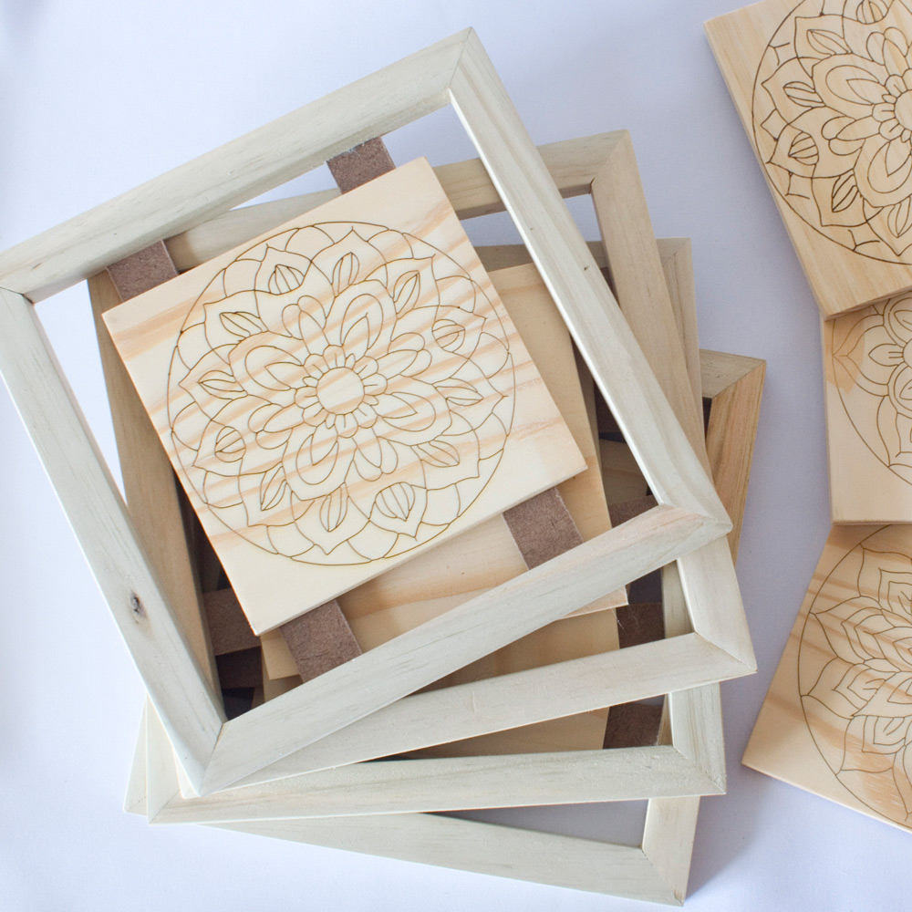 Custom Adult Colouring Wood Panels With or Without Frames - Image 3