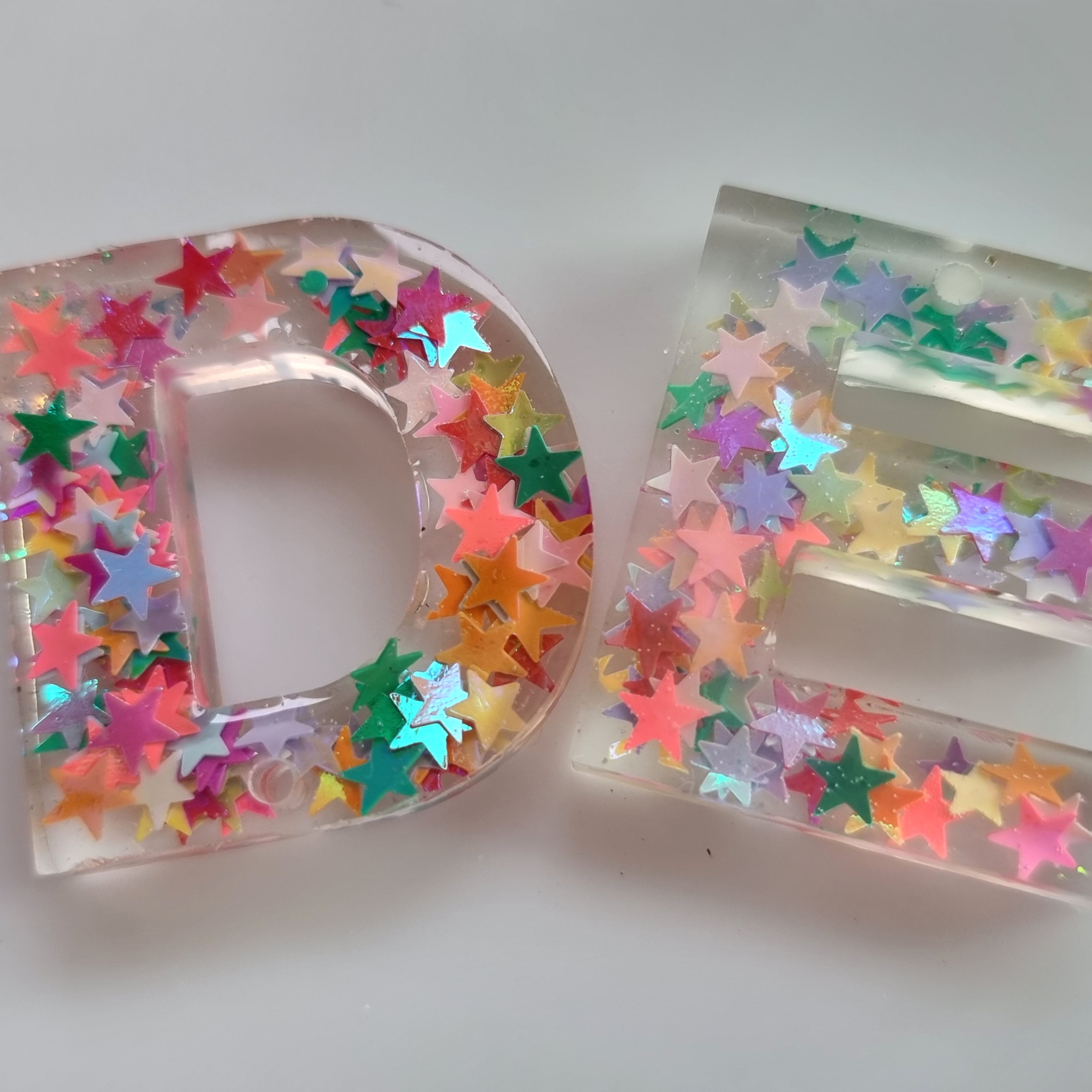 Custom Resin Letter Key Chain - Image 9