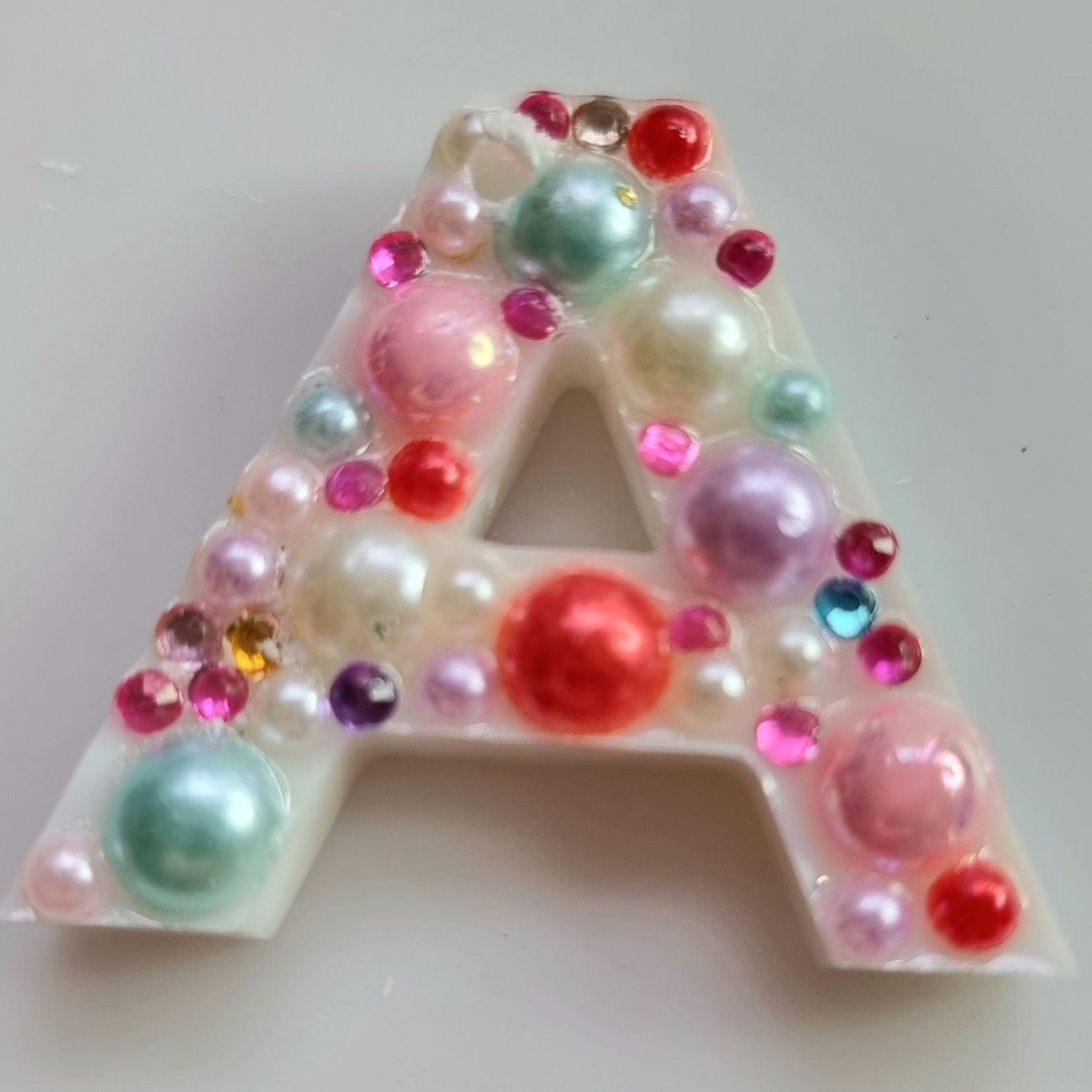 Custom Resin Letter Key Chain - Image 8