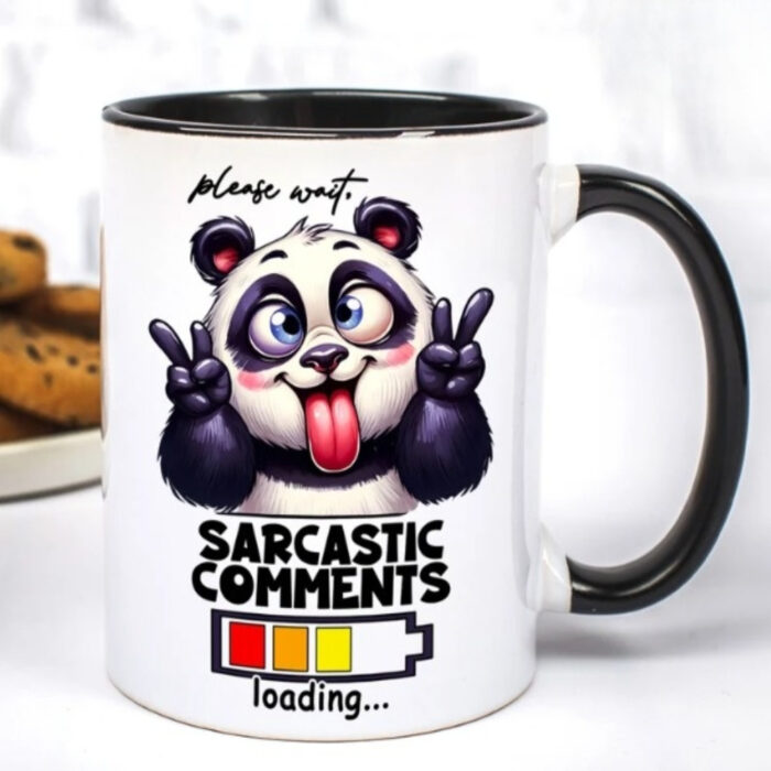 Assorted Sarcastic Themed Printed Ceramic Mugs - Image 5