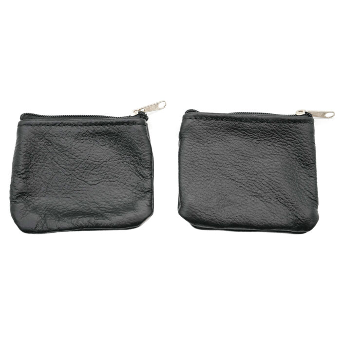 Leather Twin Coin Purse - Image 5
