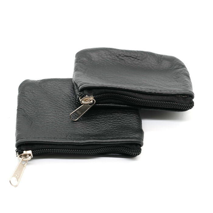 Leather Twin Coin Purse - Image 6
