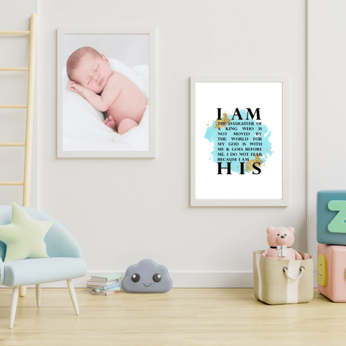 I Am His Wall Art Print - Digital - Image 9