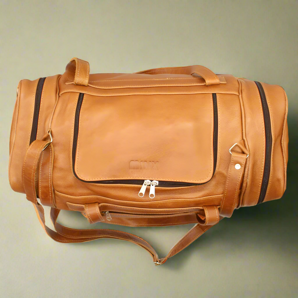 Leather Bobby Square Duffle Bag - Image 14