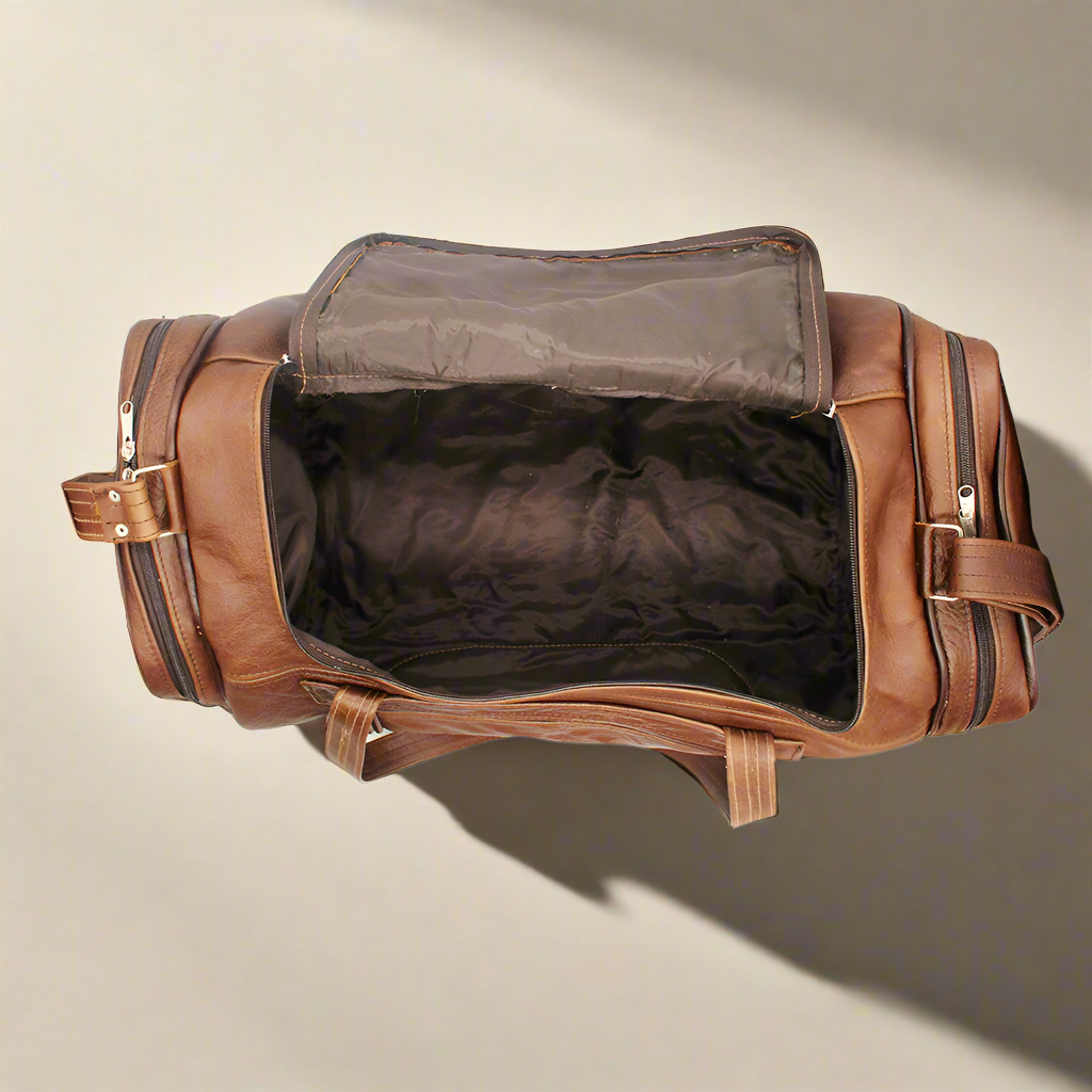 Leather Bobby Square Duffle Bag - Image 21