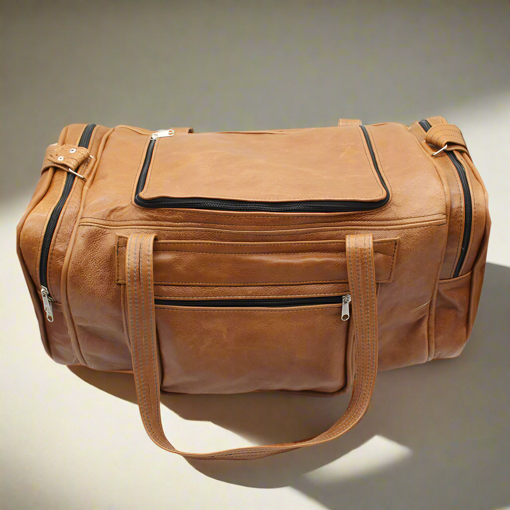 Leather Bobby Square Duffle Bag - Image 22
