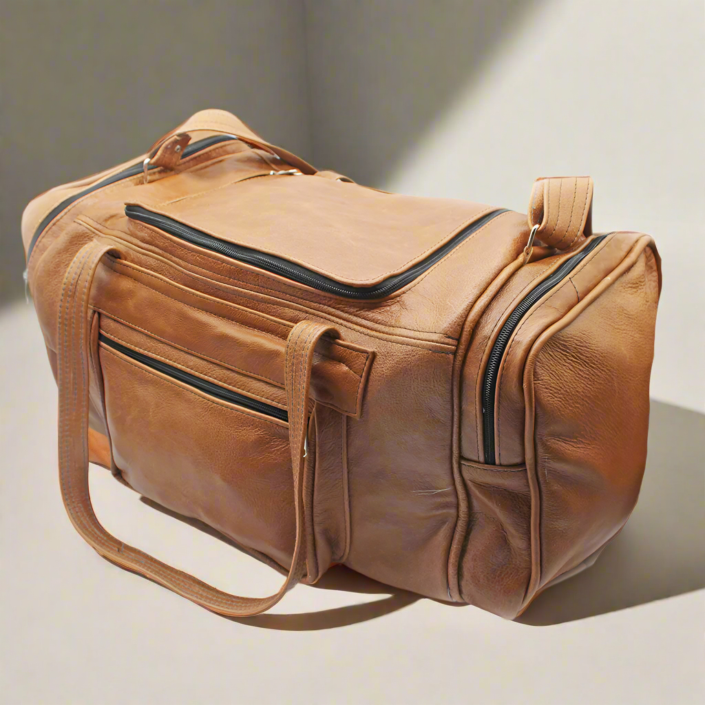 Leather Bobby Square Duffle Bag - Image 23