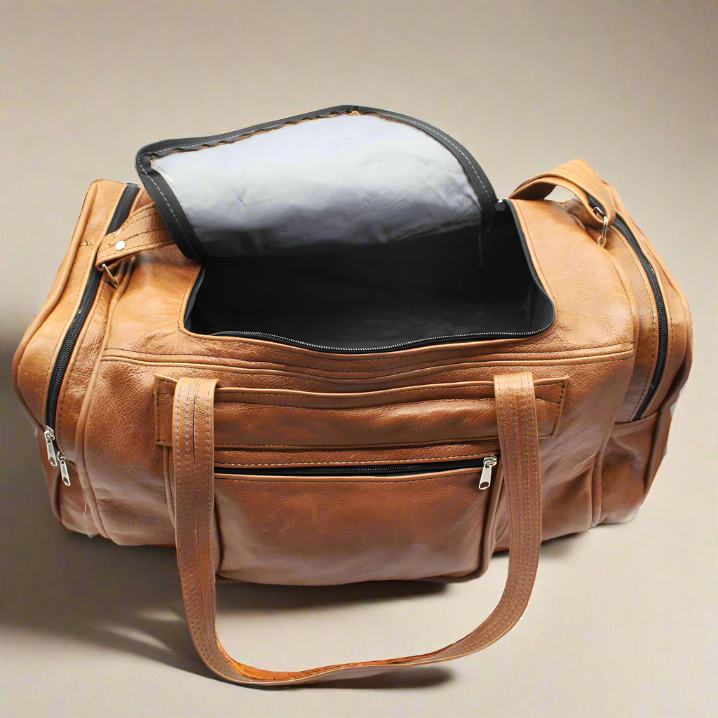 Leather Bobby Square Duffle Bag - Image 24