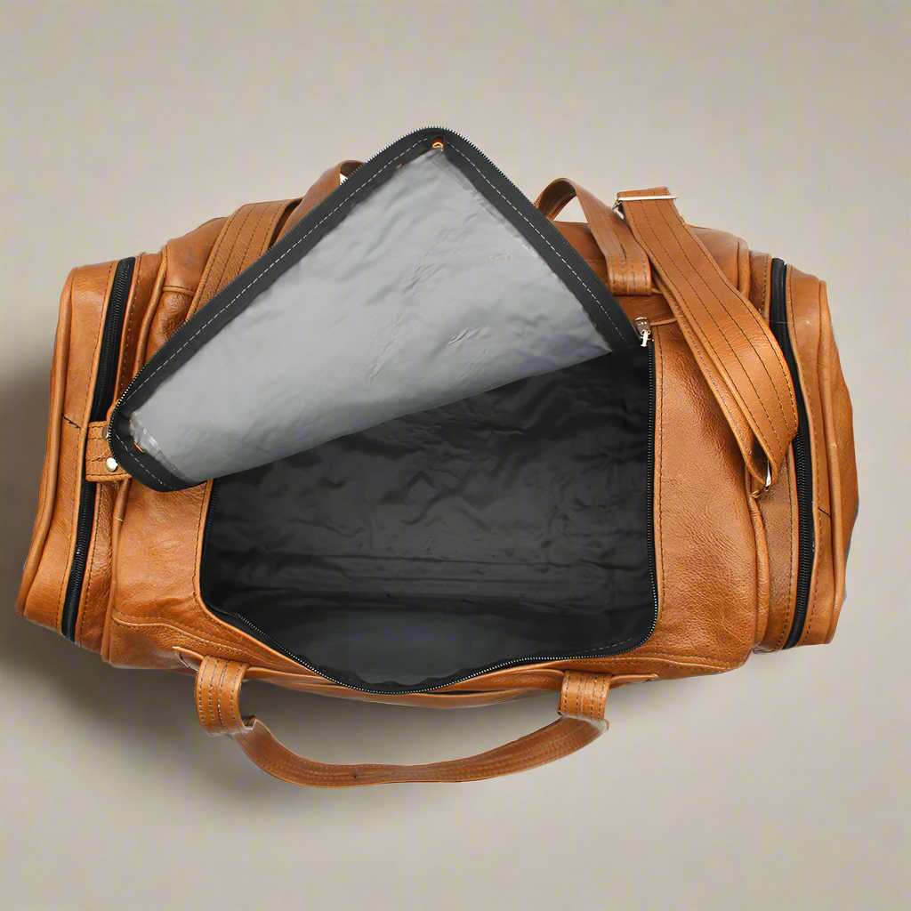 Leather Bobby Square Duffle Bag - Image 25
