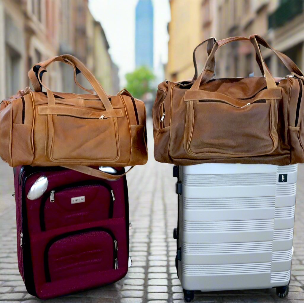 Leather Bobby Square Duffle Bag - Image 28
