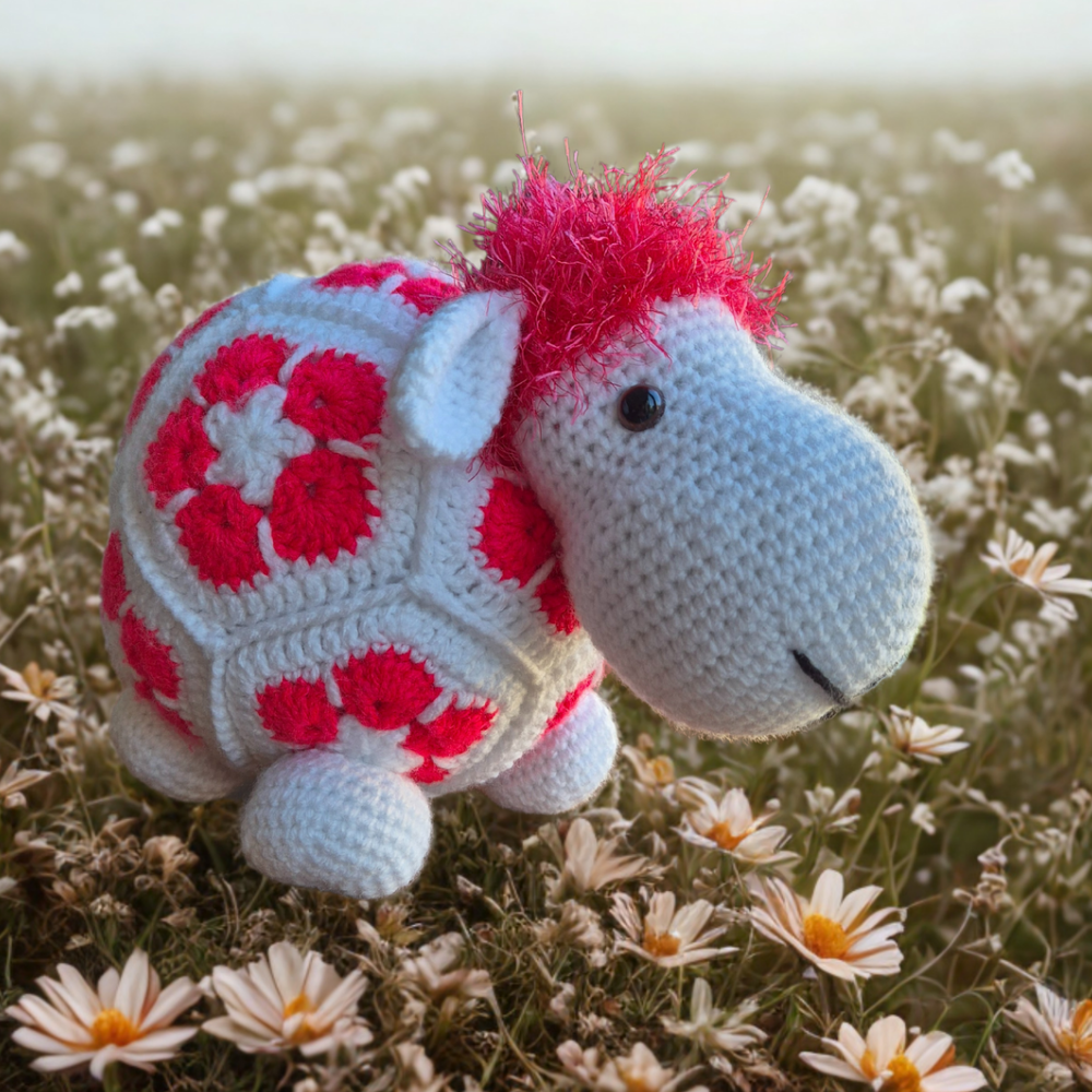 African Flower Lamb Pink