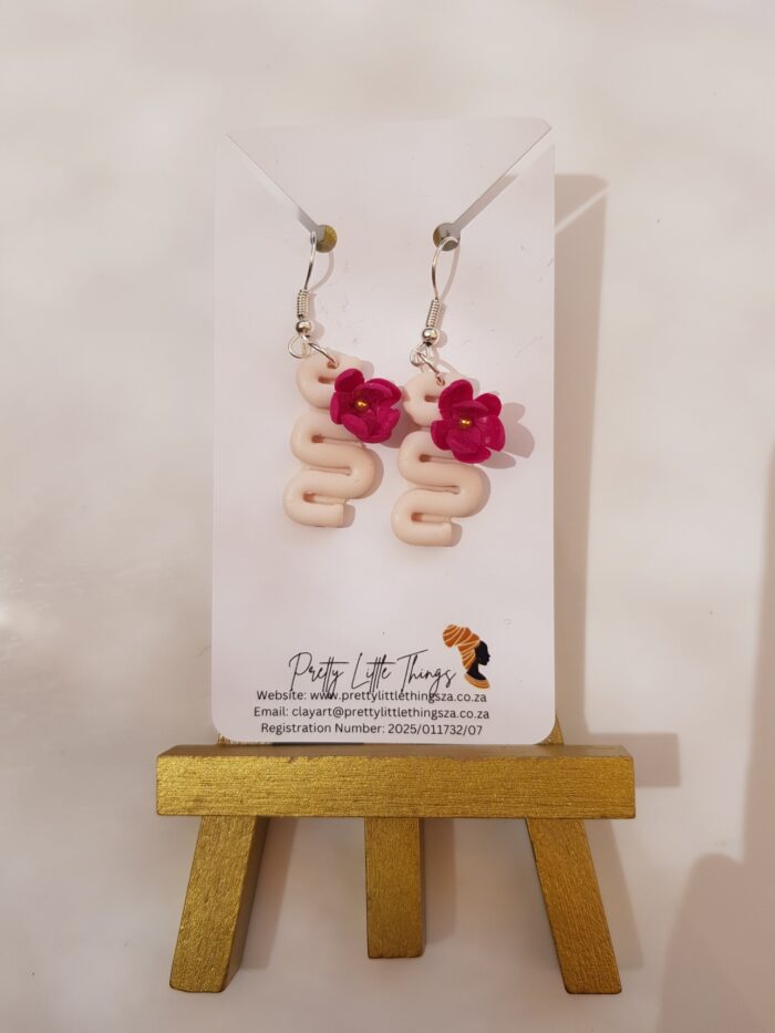 Bloom Serpent Earrings - Image 2