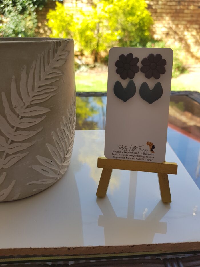 Midnight Bloom Duo Earrings