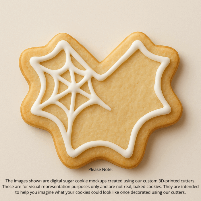 Halloween Spider Web Cookie Cutter 1 - Image 3