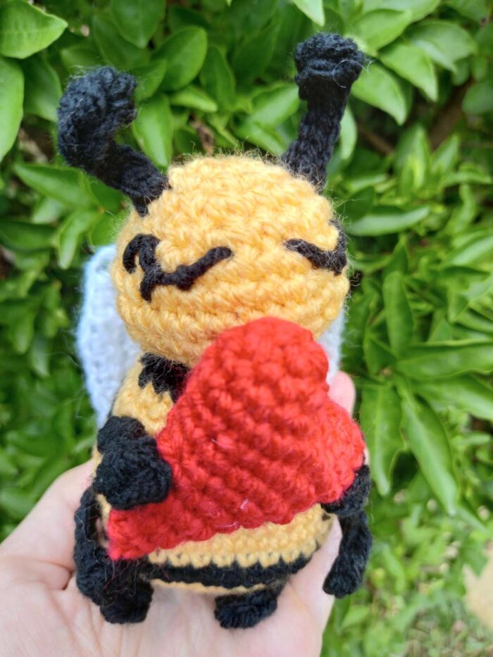 Bee Crochet Doll - Image 3