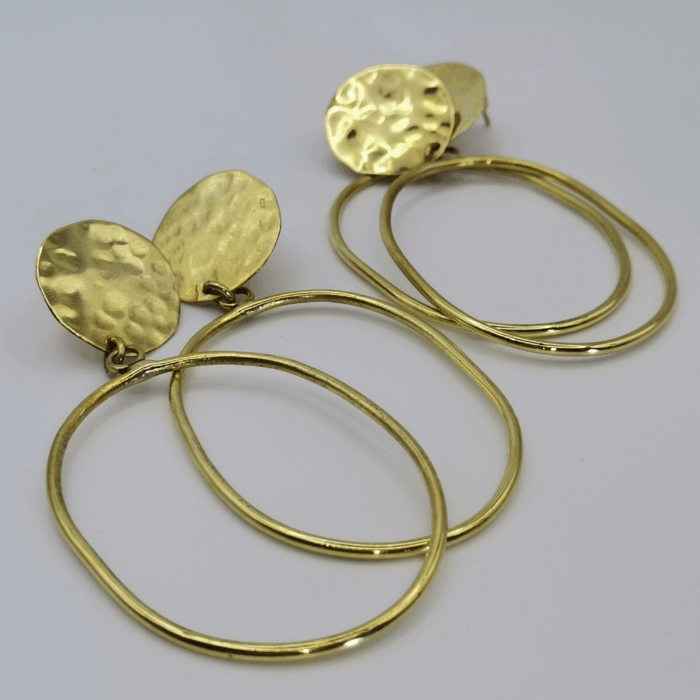 Large Hoop Dangles