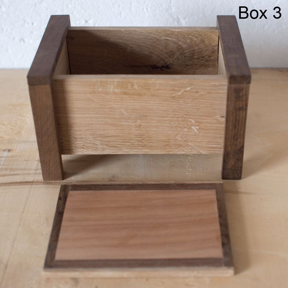 Teak and Imbuia Hardwood Boxes - Image 12