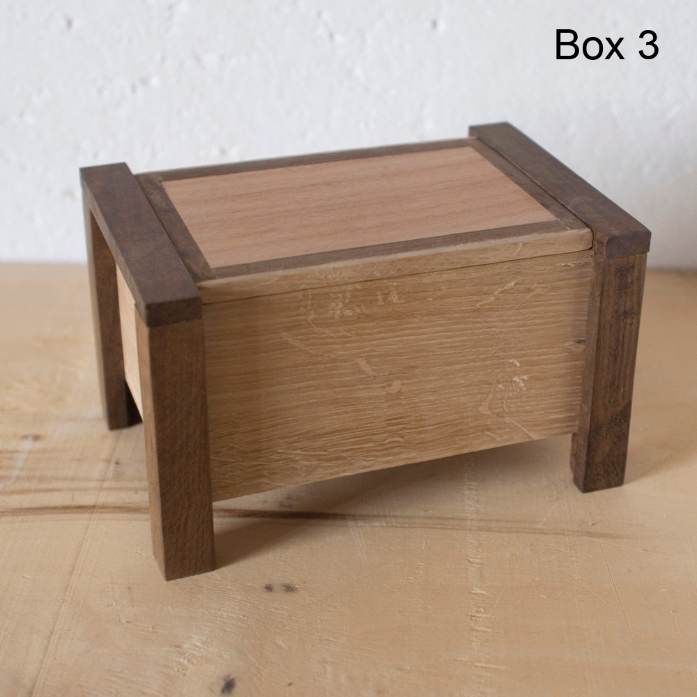 Teak and Imbuia Hardwood Boxes - Image 11