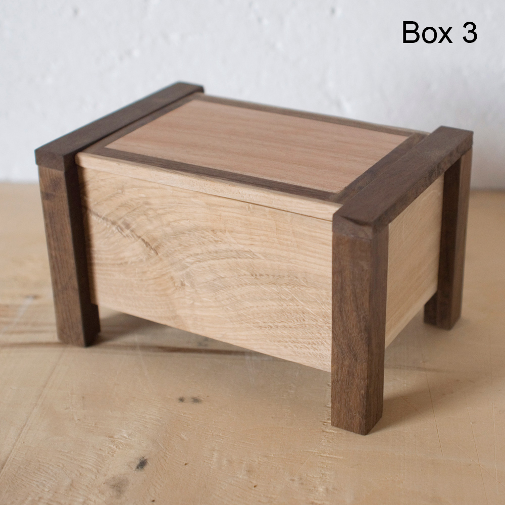 Teak and Imbuia Hardwood Boxes - Image 10