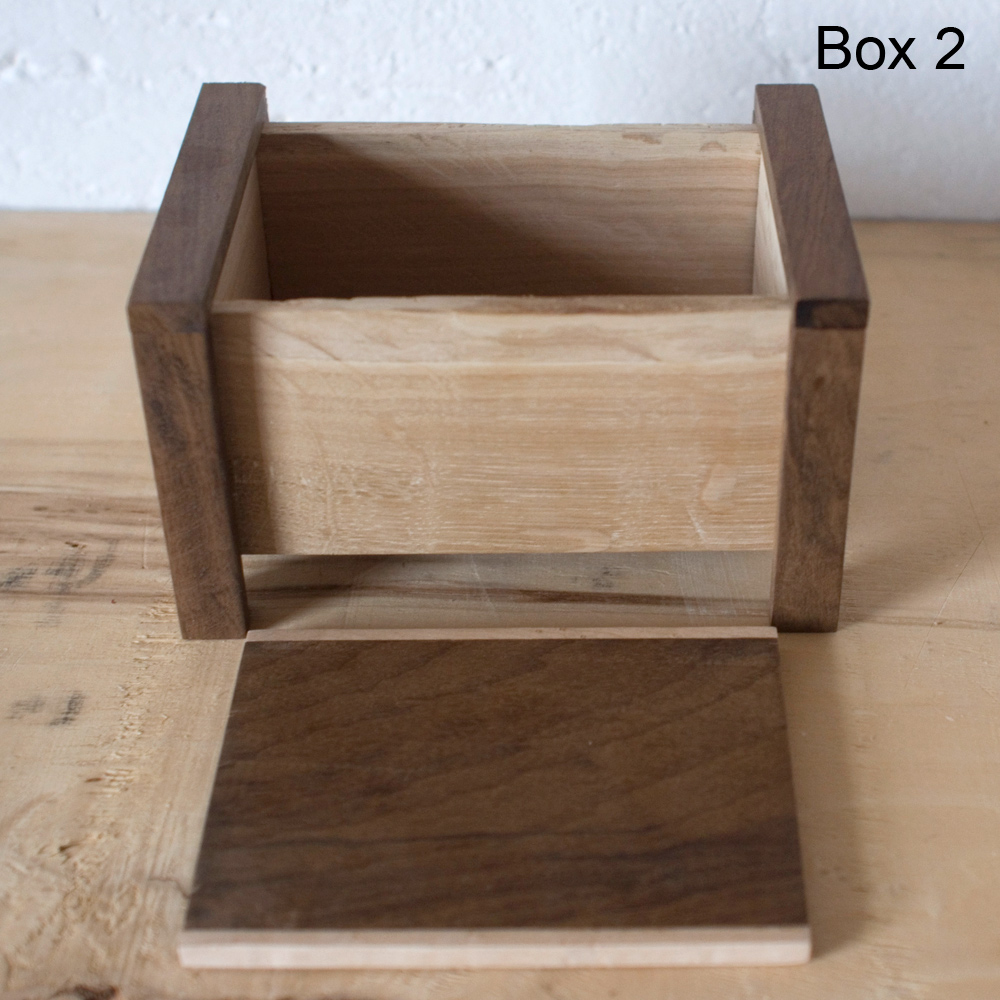 Teak and Imbuia Hardwood Boxes - Image 9