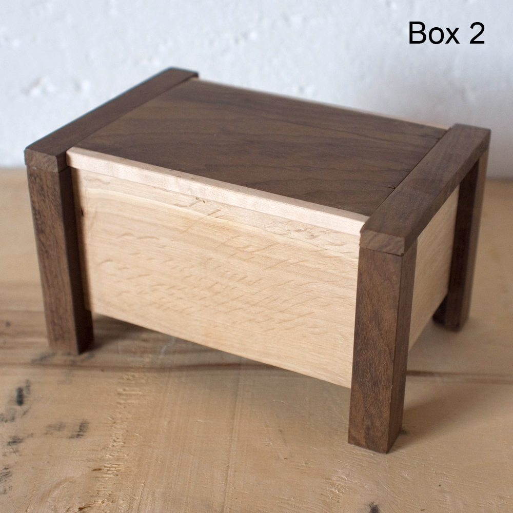 Teak and Imbuia Hardwood Boxes - Image 7