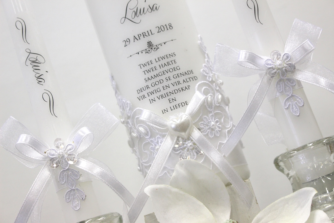 Lace Candle - Afrikaans - Image 2