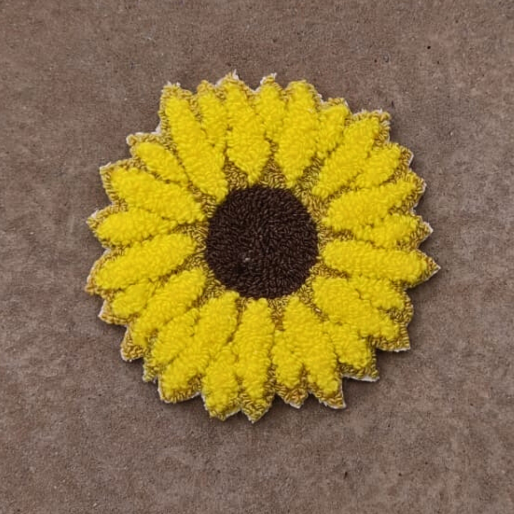 Sunflower Mug Rug - Yellow - Image 2