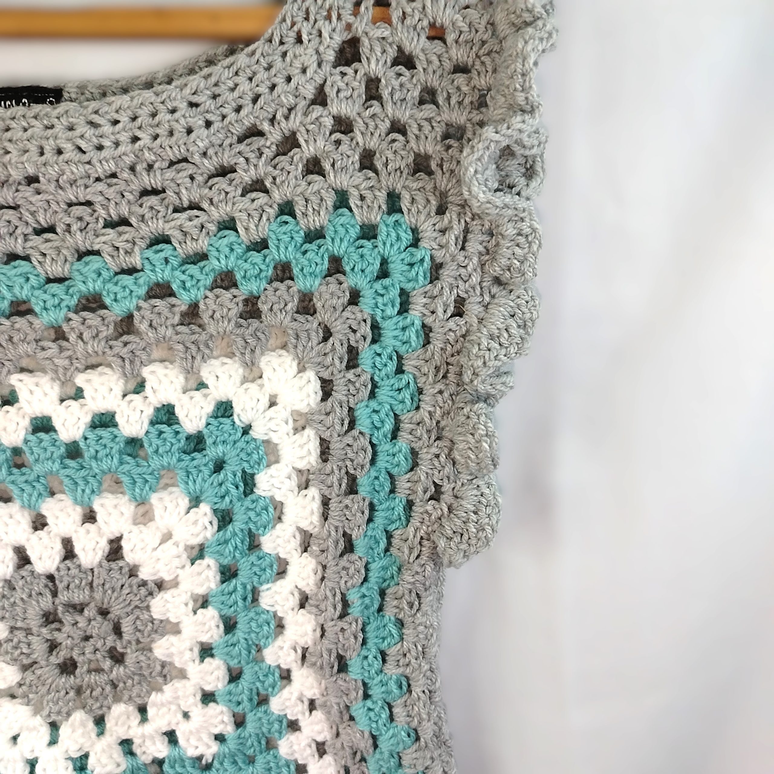 Boho Crochet Pullover - Image 2