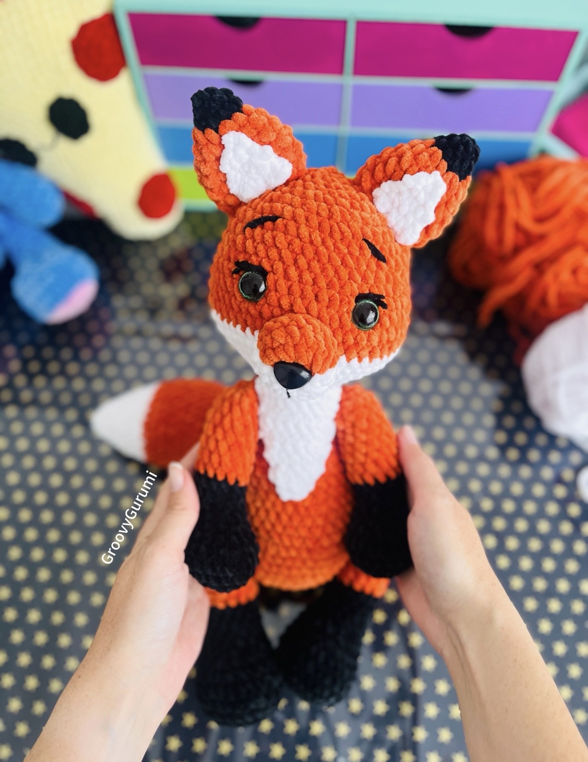 Crochet Fox Plushie - Image 2