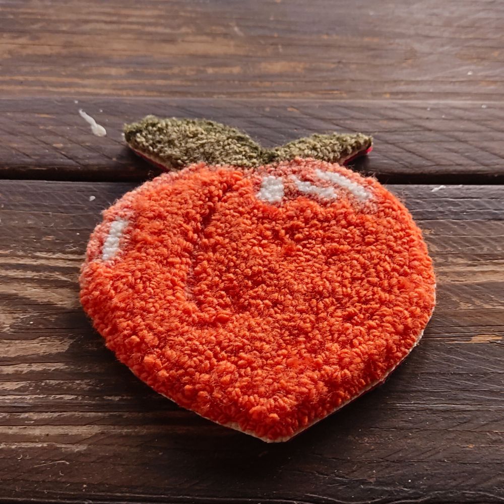 Sweet Peach Mug Rug - Image 2