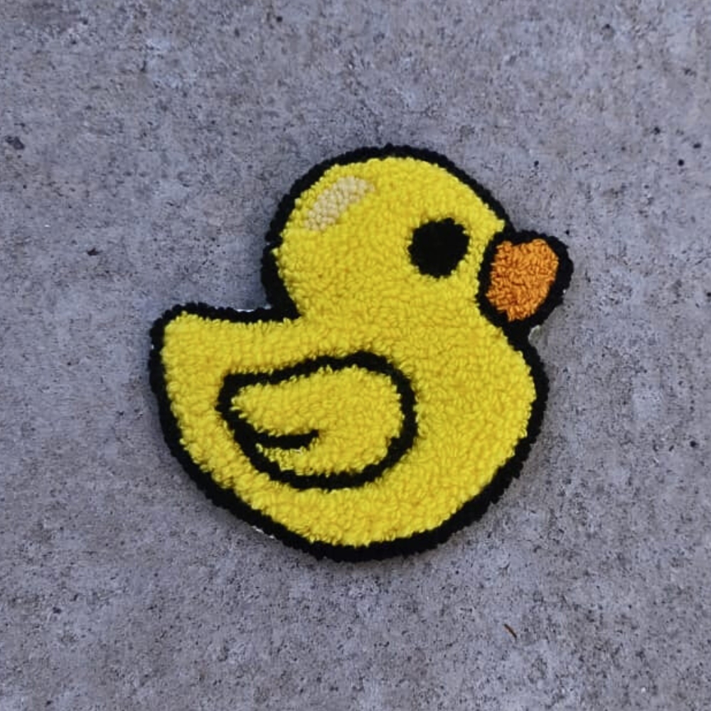 Yellow Duck Mug Rug - Image 2