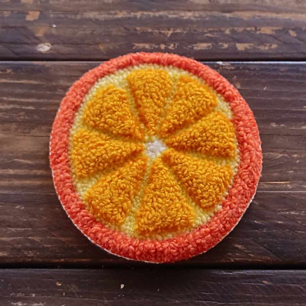Orange Slice Mug Rug - Image 2