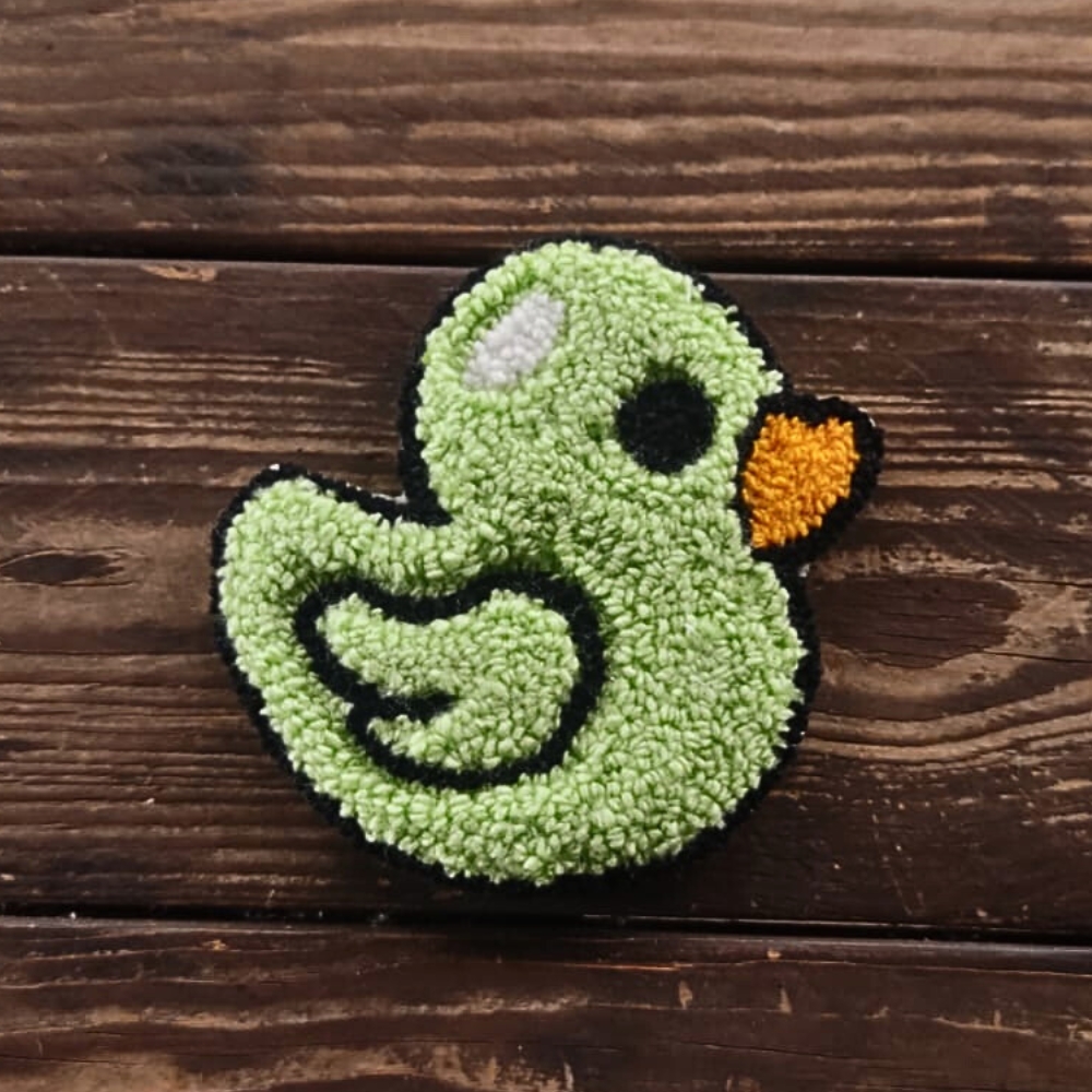 Green Duck Mug Rug - Image 2