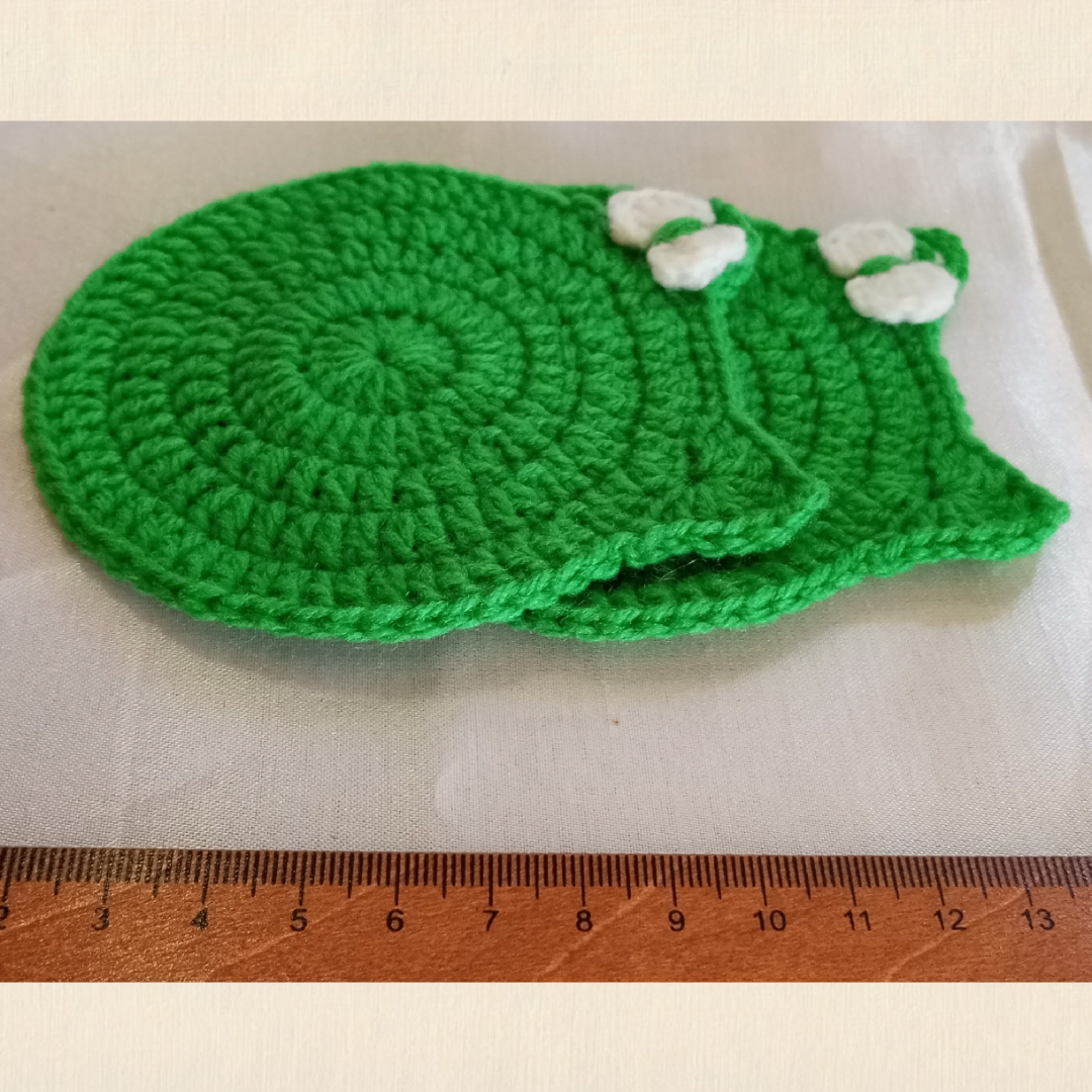 Crocheted Cat-Shaped Coasters - Image 4