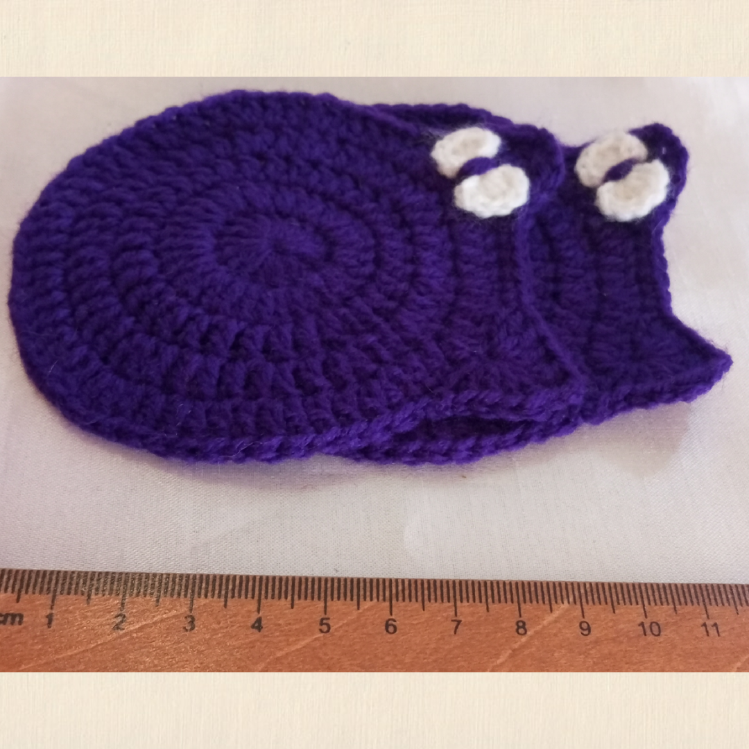 Crocheted Cat-Shaped Coasters - Image 3