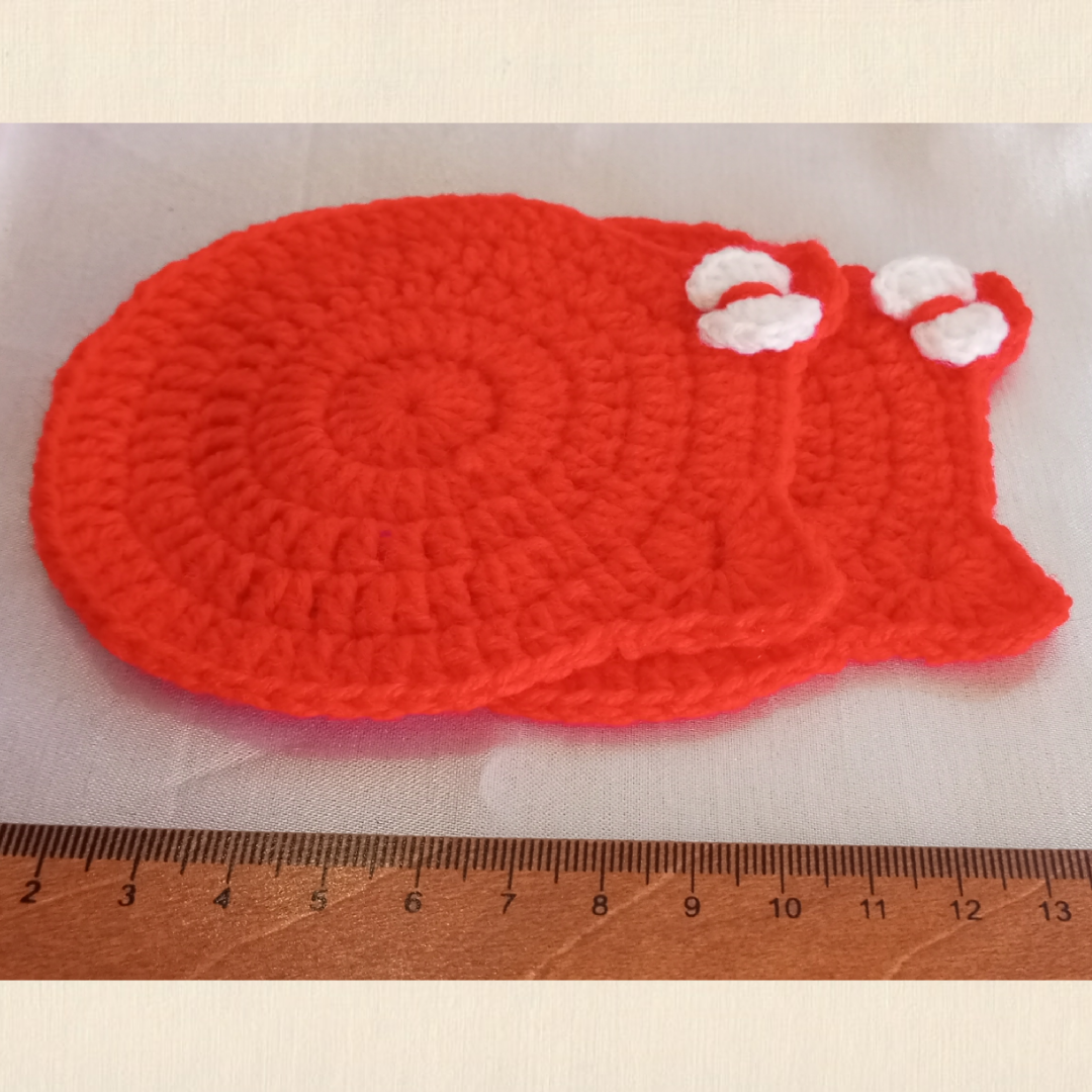 Crocheted Cat-Shaped Coasters - Image 7