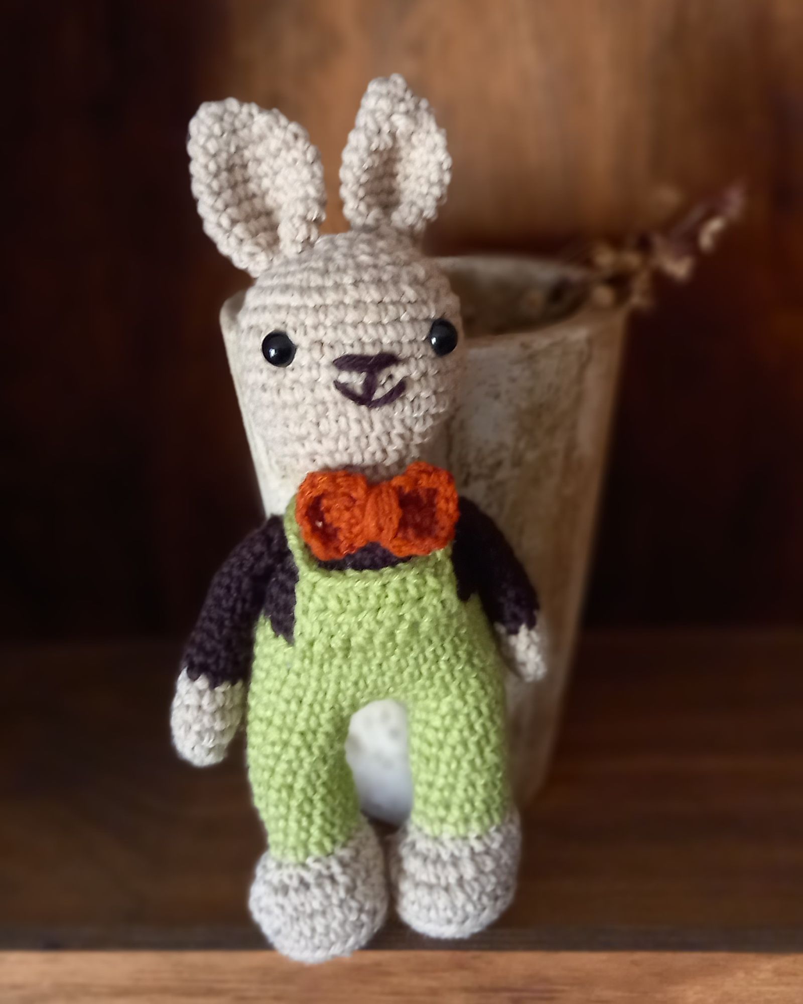 Bunny Doll with Bow Tie - Image 3