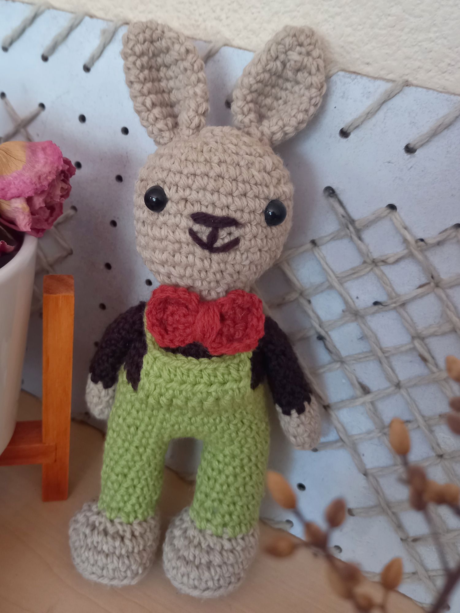 Bunny Doll with Bow Tie - Image 5