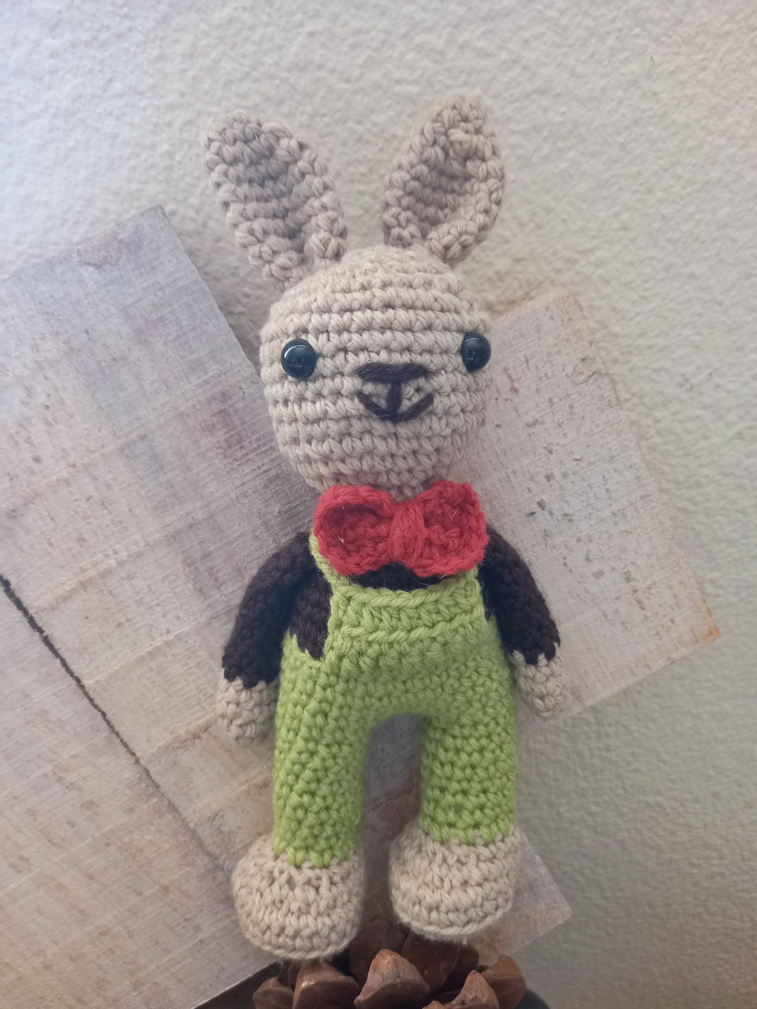 Bunny Doll with Bow Tie - Image 2