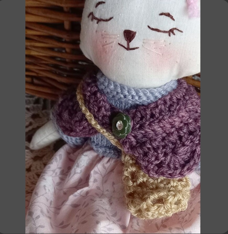 Heirloom Bunny Doll - Image 3