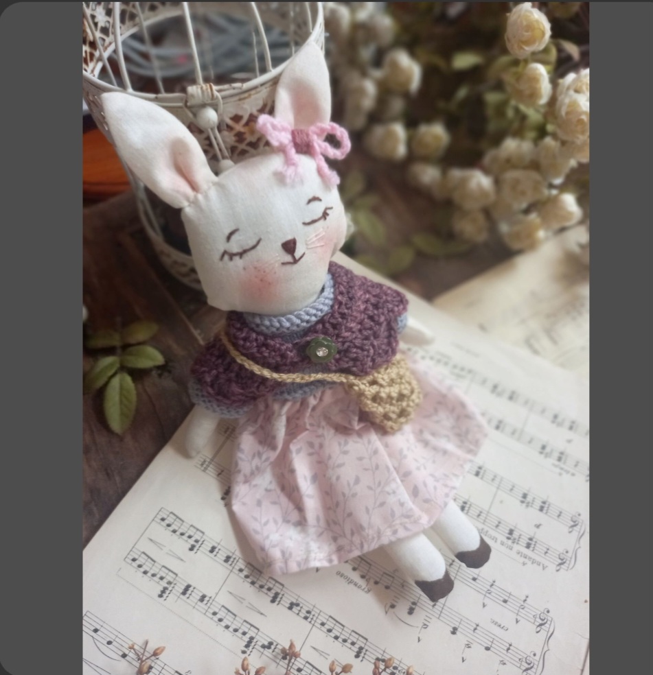 Heirloom Bunny Doll - Image 7