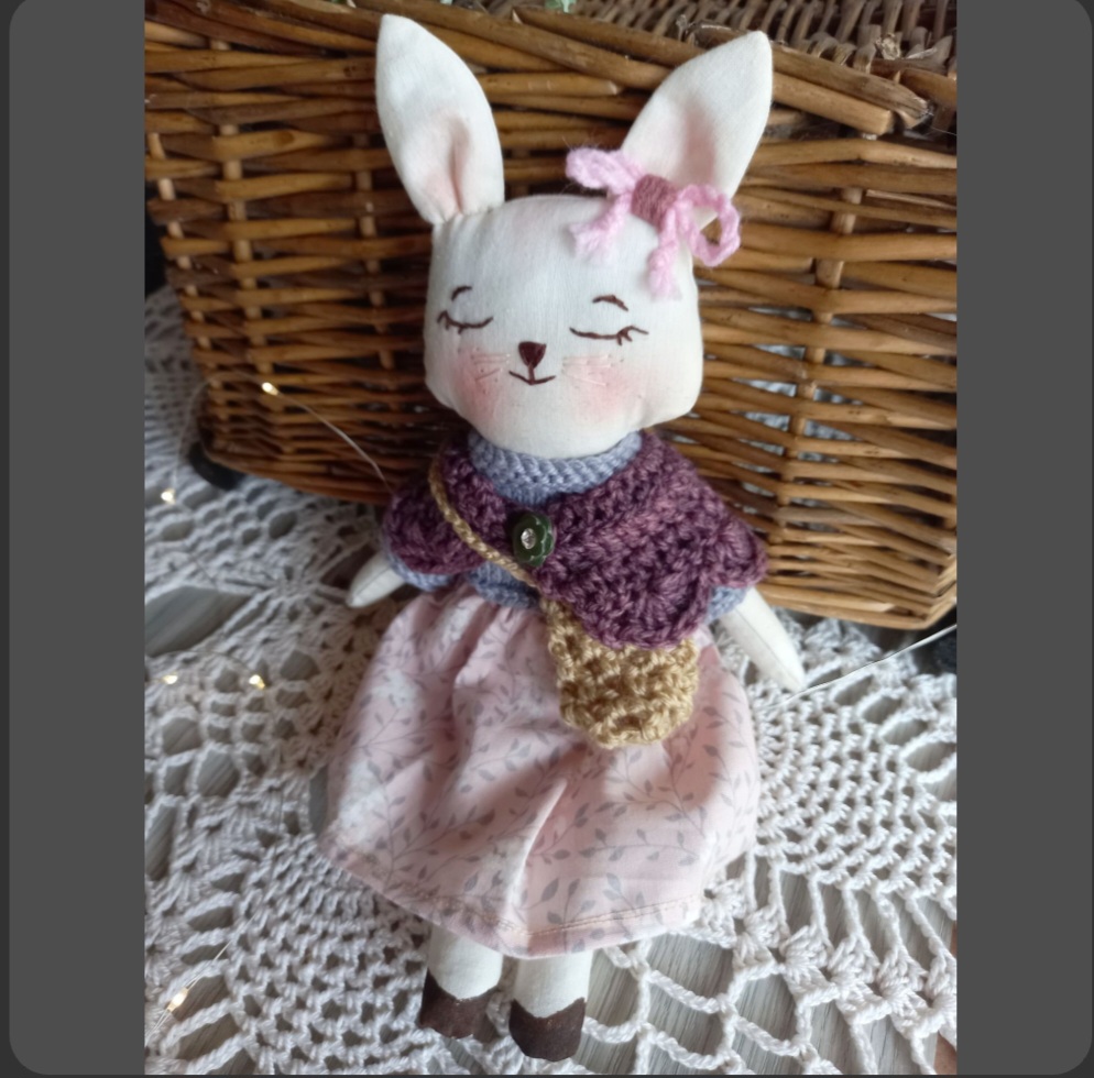 Heirloom Bunny Doll - Image 8